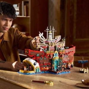 LEGO ONE PIECE Baratie Restaurant Plutitor 3402 Piese 10 Minifigurine - Img 8