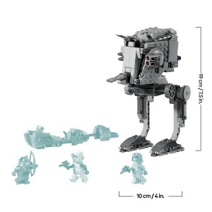 LEGO Star Wars 75424 AT-ST Interactiv cu Minifigurine si Functii SMART - Img 9