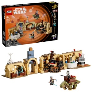 LEGO Star Wars Mos Eisley Cantina 75425 Set Interactiv cu Minifigurine si SMART Tags