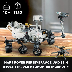 LEGO Technic 42158 NASA Mars Rover Perseverance Set cu AR si Elemente Interactive - Img 3