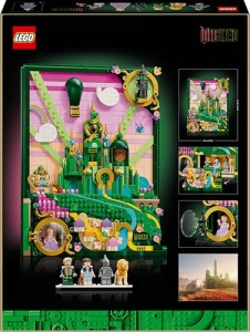 LEGO Wicked Emerald City 75685 Set 3D pentru Adulti cu 6 Minifigurine si Decoratiuni Creative - Img 10