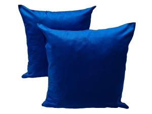 Lemos Home Pillow Cover Pillow Cover Perna decorativa 2 bucati din 100% bumbac Concept de colectie, culoare si dimensiune selectabile (set de husa de perna de 2 - 40x40cm, albastru regal)