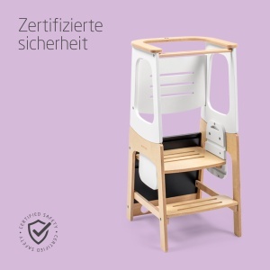 Lernturm din lemn Maxi-Cosi Toucan 3-in-1, 1,5-99 ani, 10-150 kg, FSC 100 - Img 7