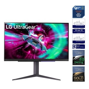 LG Ultragear 169 UHD Gaming Monitor 27GR93U-B - 27 inch ecran IPS HDR10 AMD FreeSync grinegru - Img 2