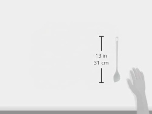 Lingura de gatit Zenker Sweet Sensation, 30 cm, plastic rezistent, gri - Img 4