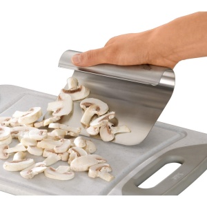 Lingura de legume Silit Cut'n Serve 11 x 15 cm, ustensile de bucatarie din otel inoxidabil mat, ajutor de bucatarie, racleta de aluat pentru bucatarie, poate fi spalat in masina de spalat vase - Img 3