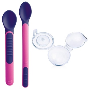Linguri Sensibile la Caldura MAM ZEDMM332F, 2 buc, Roz, BPABPS Free