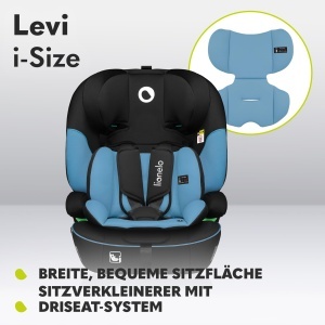 Lionelo Levi i-Size Scaun Auto Copii 76-150 cm Siguranta R129 Ajustare Tetiera si Spatar - Img 6