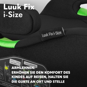 Lionelo Luuk Fix i-Size Scaun Auto Copii ISOFIX 22-36 kg Termoreglare - Img 3