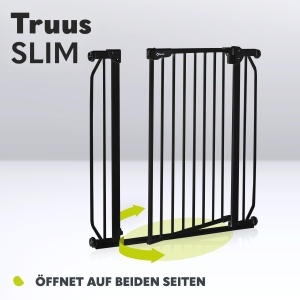 Lionelo Truus Slim Poarta de Siguranta Reglabila 75-105 cm Sistem de Blocare Automata Inaltime 77 cm - Img 5