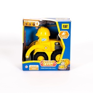 Loader cu roti Caterpillar 82445A, 18 cm, sunete interactive, culoare neagra - Img 2