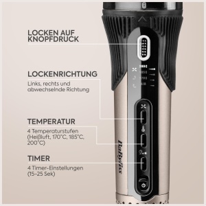 Lockenstab Automatik BaByliss C6686E, 25mm, 48 combinatii de styling - Img 7