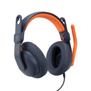 Logitech Zone Learn Headset On-Ear pentru Copii Albastru Conexiune 35 mm AUX - Img 4