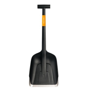 Lopata pentru zapada auto Fiskars Plus 1079857, compacta, 63 cm, negru-portocaliu