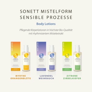 Lotiune de corp Sonett Mistelform cu aroma de lamaie si brad, 145 ml - Img 2