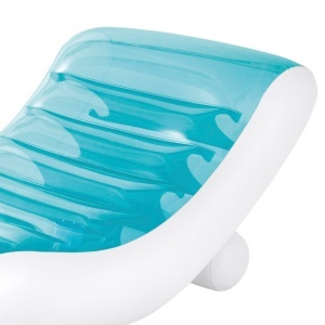 Lounge pentru piscina Intex Splash Lounge 191 cm x 99 cm, albastru, 220 lb - Img 5