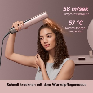 Luftglatter DREAME Aero Straight Pro 2-in-1, 110.000RPM, Roz Auriu - Img 6