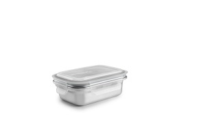 Lunchbox rectangular IBILI Keepklin, 600 ml, inox, microunde, capac etans