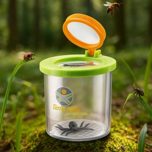 Lupa HABA Terra Kids Becherlupe 1005241001 pentru explorarea naturii cu dubla lentila - Img 4