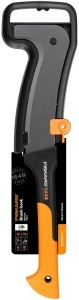 Macheta Fiskars XA3, 50.5 cm, Lama din otel intarit, Maner ergonomic, NegruPortocaliu - Img 5