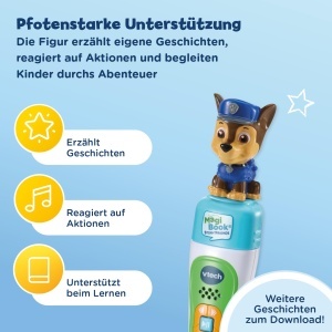 MagiBook VTech PAW Patrol - Chase Figurina, 32 Pagini, Nivel 2 - Img 5