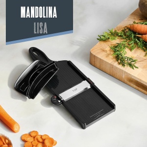 Mandolina Lacor 60275, din otel inoxidabil, BPA-free, doua tipuri de taiere - Img 2