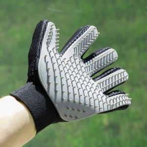 Manusa de Curatare InnovaGoods, 2-in-1 pentru Pisici si Caini, Flexibila, Gri - Img 7