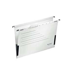 Mape suspendate Leitz Alpha A4, 5 bucati, alb, material rezistent