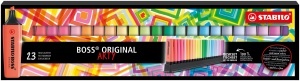 Marker text STABILO BOSS ORIGINAL, culoare vibranta, 4 ore protectie la uscare - Img 2