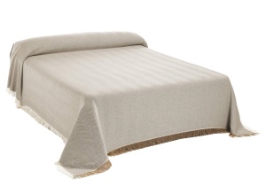 Martina Home Esarfa versatila Spiga, 80% bumbac, 20% poliester, brut/bej 260 Lungime x 230 Latime cm