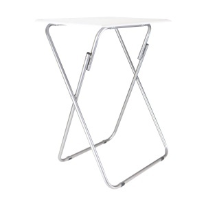Masa pliabila Jocca, MDF cu picioare metalice, 48x38x66 cm, capacitate 20 kg