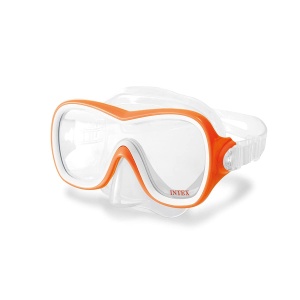 Masca de inot Intex 55978, latexfree, multicolora, pentru copii de la 8 ani