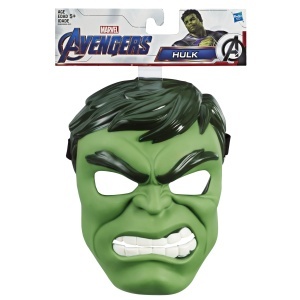 Masca de Rol Hasbro Marvel Avengers Hulk, Verde, pentru copii de la 5 ani - Img 2