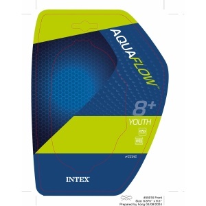 Masca de Tinta Intex 55916, Unisex, 8 Ani, Culoare Violet - Img 3