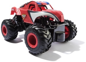 Masina cu telecomanda Monster Jam Spider-Man, 124, interiorexterior, negru - Img 6
