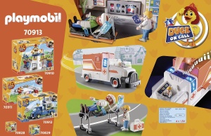 Masina de Ambulanta PLAYMOBIL 70913 cu Sunet si Lumina, Jucarie pentru Copii de la 3 Ani - Img 4