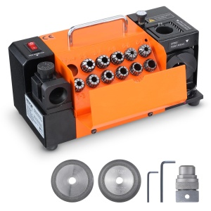 Masina de ascutit burghie VEVOR MR-13B 3-13 mm unghi ajustabil 95deg-135deg motor 120W