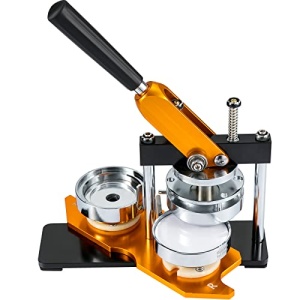 Masina de butoane VEVOR 75mm (3 inch) Badge Punch Press Kit, Masina de facut butoane pentru cadouri DIY pentru copii, Insigna de fabricare a butoanelor cu 500 de buc. Piese de buton si taietor de cerc si carte de vraji - Img 10