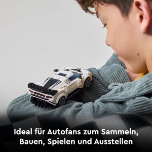 Masina de construit LEGO Speed Champions Bugatti Centodieci, 291 piese, cu minifigurina - Img 3