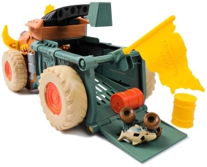 Masina de Curse Mini Jams Megalodon Mad Hog Chomper 187 cu 2 Barili - Img 8