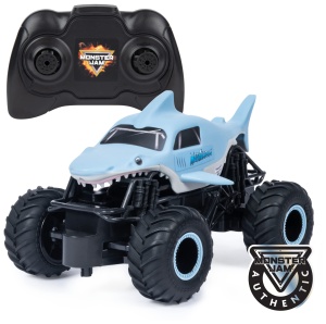 Masina de curse RC Monster Jam Megalodon, 124, cu telecomanda 2.4GHz