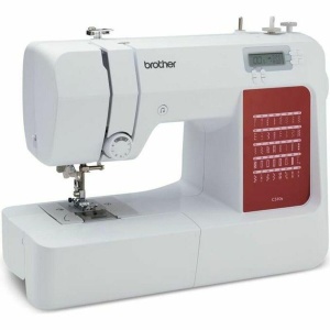 Masina de cusut Brother CS10s Classic, 40 cusaturi, albarosie