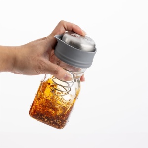 Masina de Dressing KILNER cu Capacitate de 500 ml, Sticla Transparenta, Design Practic - Img 4