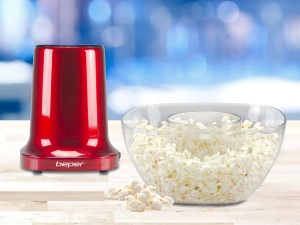 Masina de facut popcorn Beper P101CUD052, cu bol detasabil, fara ulei, 3 minute - Img 7