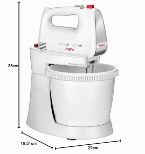 Masina de framantat MPM MMR-22Z, 2 boluri de 3L, 750W, alba - Img 10