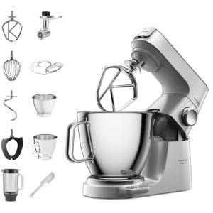 Masina de Gatit Kenwood Titanium Chef Baker XL KVL85.224SI, 1200W, 7L, Argintie