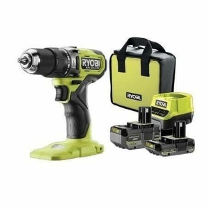 Masina de gaurit combinata cu acumulator fara perii RYOBI 18 V ONE+ RPD18BL1-2C42S, cuplu maxim 54 Nm, mandrina fara cheie, G5 GripZone, incl. 1 x 18V 4,0 Ah si 1 x 18V 2,0 Ah baterie si incarcator - Img 7