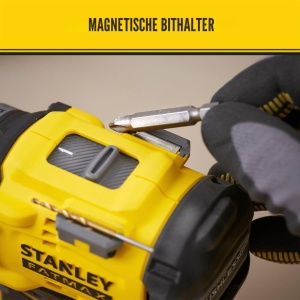 Masina de gaurit cu percutie Stanley FatMax SFMCD726B-XJ, 18V, 80 Nm, 2 viteze - Img 8