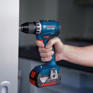 Masina de gaurit/insurubat cu acumulator Bosch Professional 18V System GSR 18V-45 (viteza 1.900 min-1, incl. L-BOXX, fara baterie/incarcator) - Img 5