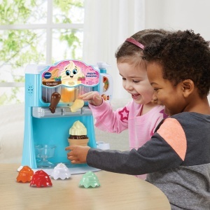 Masina de Gheata VTech - Eismaschine cu 6 Eiskugeln si 4 Toppings - Img 2